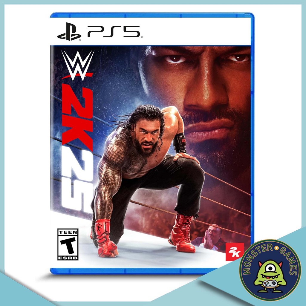 WWE 2K25 Standard edition Ps5 Game แผ่นแท้มือ1!!! (WWE2K25 Ps5)(W2K25 Ps5)(W2K 2025 Ps5)(W2K 25 Ps5)