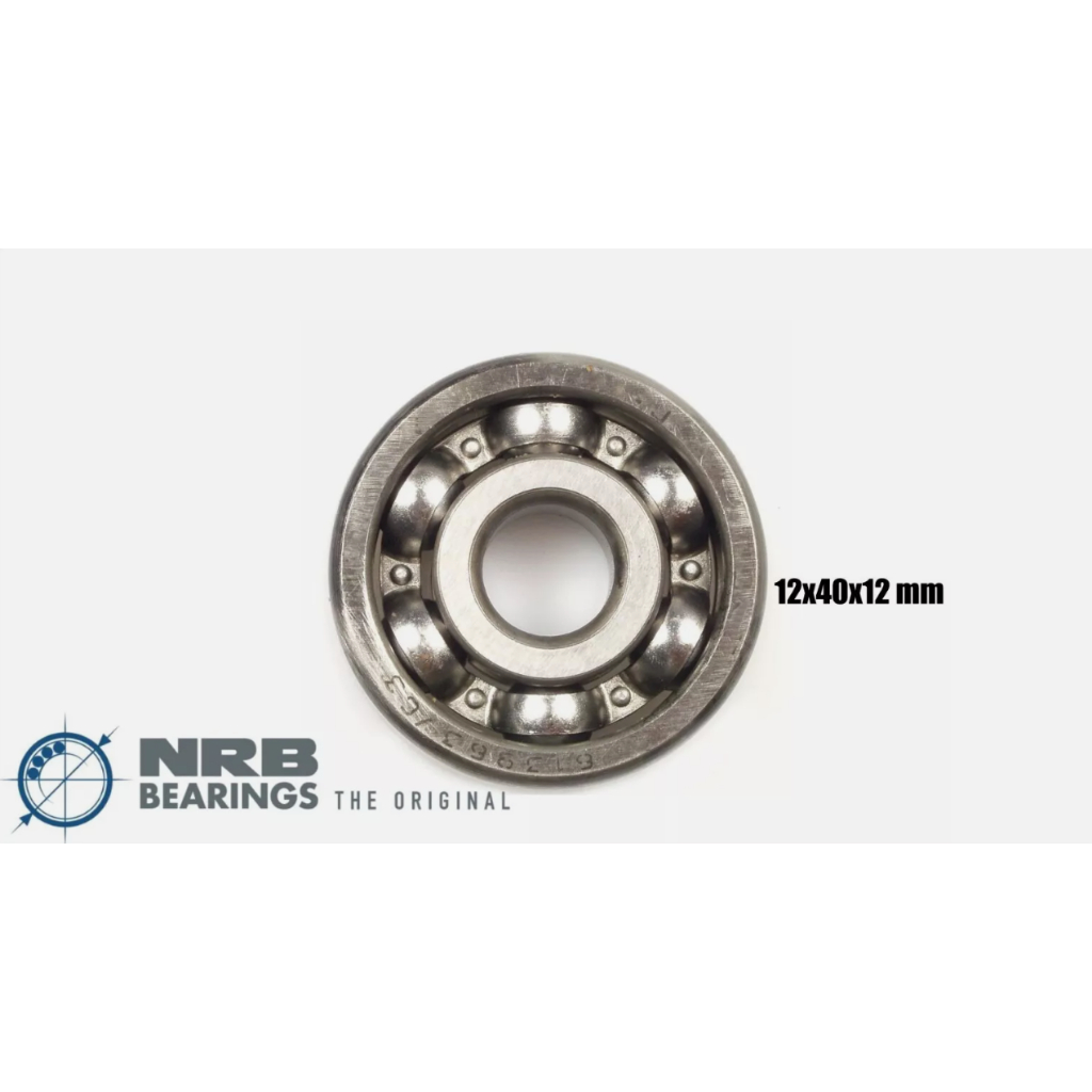 Vespa NRB 61396/C3 Bearing 12x40x12 Ball Bearing Countershaft Primary PX 125 150 Sprint J1005 Gearbo