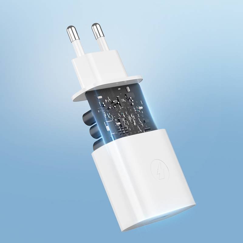 d-power หัวชาร์จด่วน 18W รุ่น QA-18 | Fast Charger Quick Charge 3.0 ขาปลั๊กกลม USB-A มอก.
