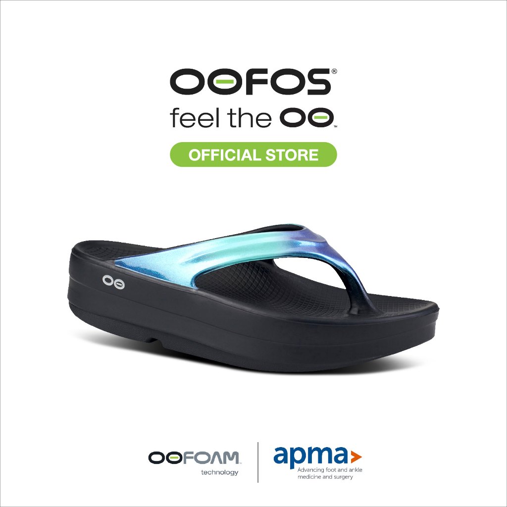 OOFOS OOmega Luxe Atlantis รองเท้าเพื่อการฟื้นฟู
