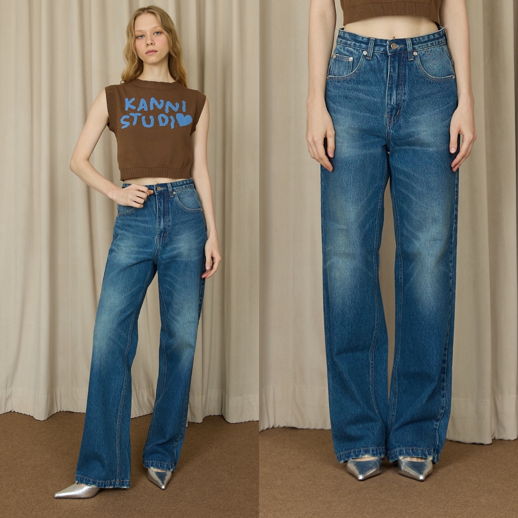 KANNI - WAFFLE DENIM PANTS (YC EDITION)