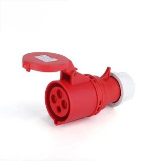 พาวเวอร์ปลั๊ก ปลั๊กพาวเวอร์ ตัวผู้ เต้ารับตัวเมีย 4 ขา IP44 16A , 32A (3P+E) IP44 SFE