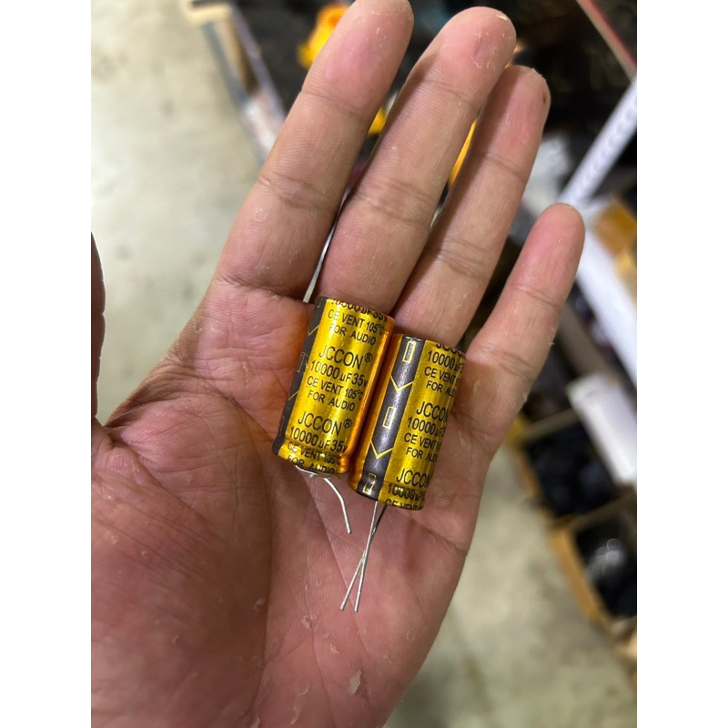 คาปาซิเตอร์ jccon ราคาต่อ1ชิ้น35v10000ufของแทร่