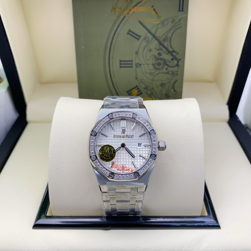 AP นาฬิกาข้อมือผู้หญิง 34 mm ระบบถ่าน นาฬิกาแฟชั่น