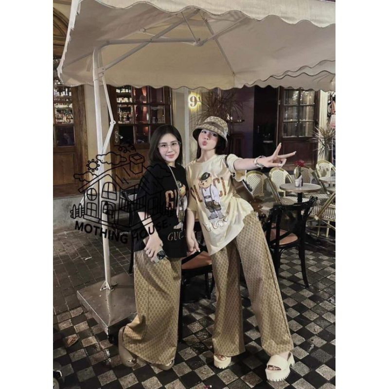 🐻พร้อมส่ง ชุดเซ็ทSET CUCCI ยกชุด งานสวย🐻