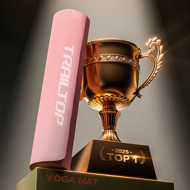 TRAILTOP เสื่อโยคะ หนาพิเศษ 8/10 mm กันลื่น ลดเสียงรบกวน