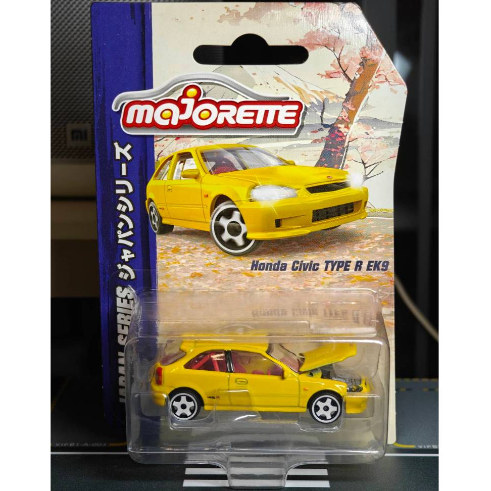 Majorette Honda Civic TYPE R EK9 (Japan Series)