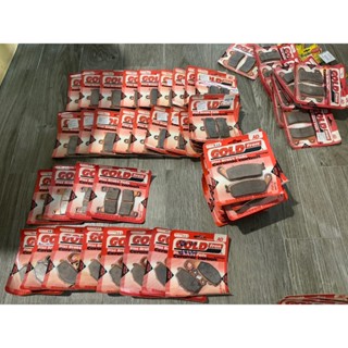 ผ้าเบรค GoldFren แท้ของใหม่เก่าเก็บขายโล๊ะ/เหมา