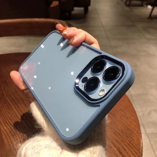 Silicone ชุบด้วยไฟฟ้าเคส For iPhone 13 11 15 16 14 Pro Max 12 7 8 Plus XR X Xs SE 6s 15promax 16promax เคสโทรศัพท์มือถือ