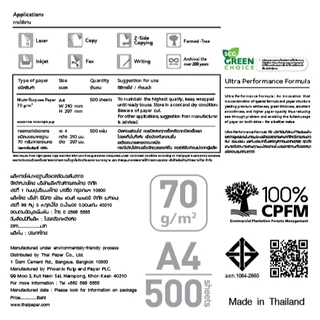 [ส่งฟรี!] Idea Max กระดาษถ่ายเอกสาร 70 แกรม A4 จำนวน 10 ลัง