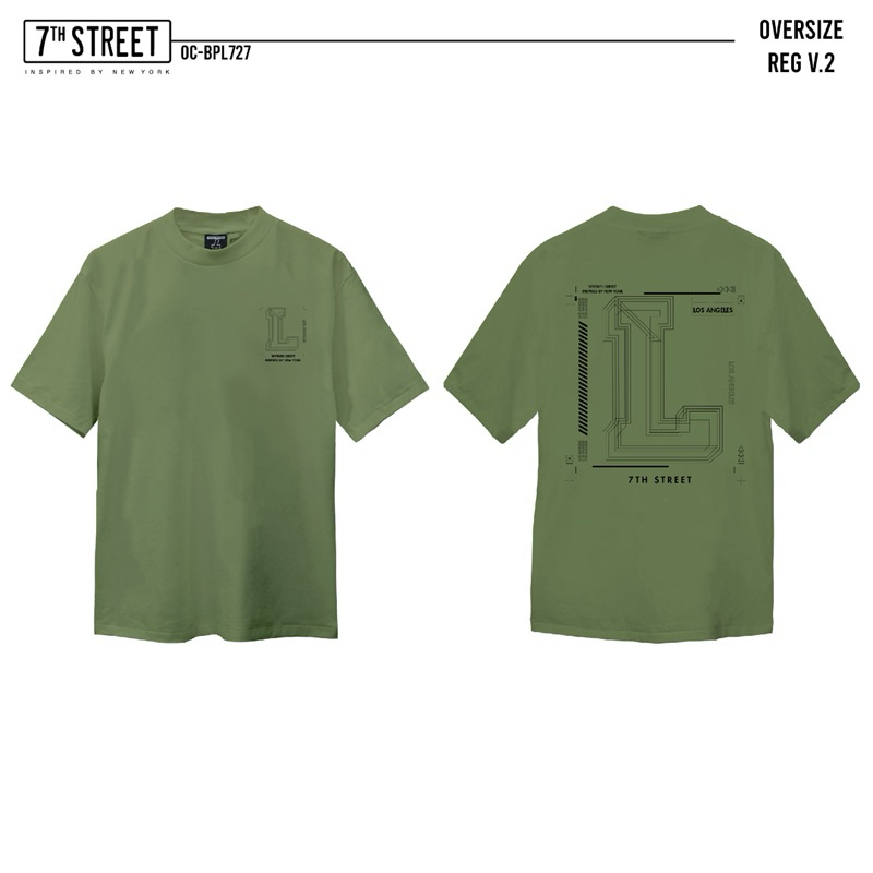 7th Steet (ของแท้) Oversize รุ่น OC-BPL727