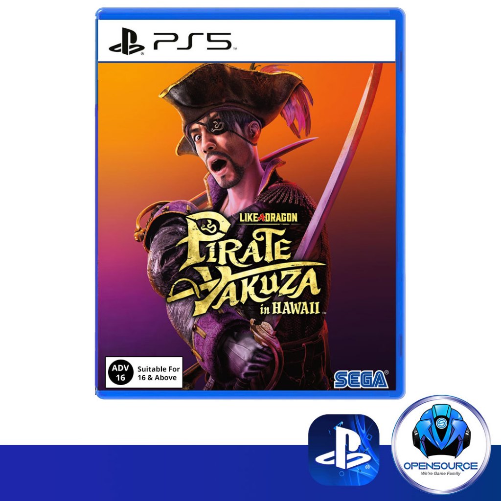 [พร้อมส่ง]Playstation: Like a Dragon: Pirate Yakuza in Hawaii (ASIA EN/CH/KR/JP) - PS5