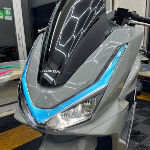 Pcx2025 ฟิล์มไฟหรี่ Pcx160 ปี2025 ฟิล์มกันรอยไฟหรี่ ฟิล์มติดไฟหรี่
