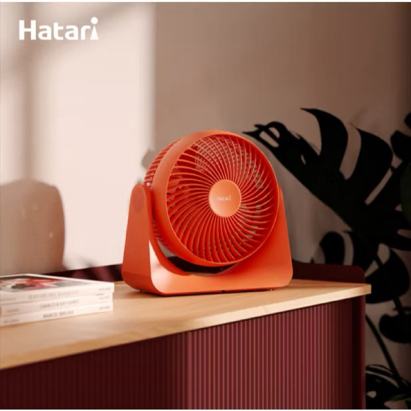 #รุ่นใหม่ Hatari พัดลมตั้งโต๊ะ Cyclone Max 8 นิ้ว PS8M1