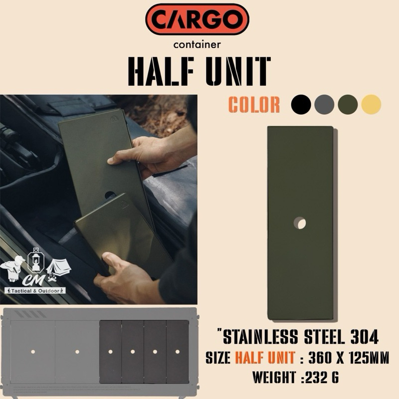 Cargo container igt part half unit