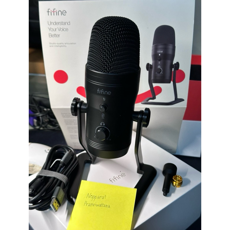 FIFINE K690 USB MICROPHONE มือ2 สภาพใหม่