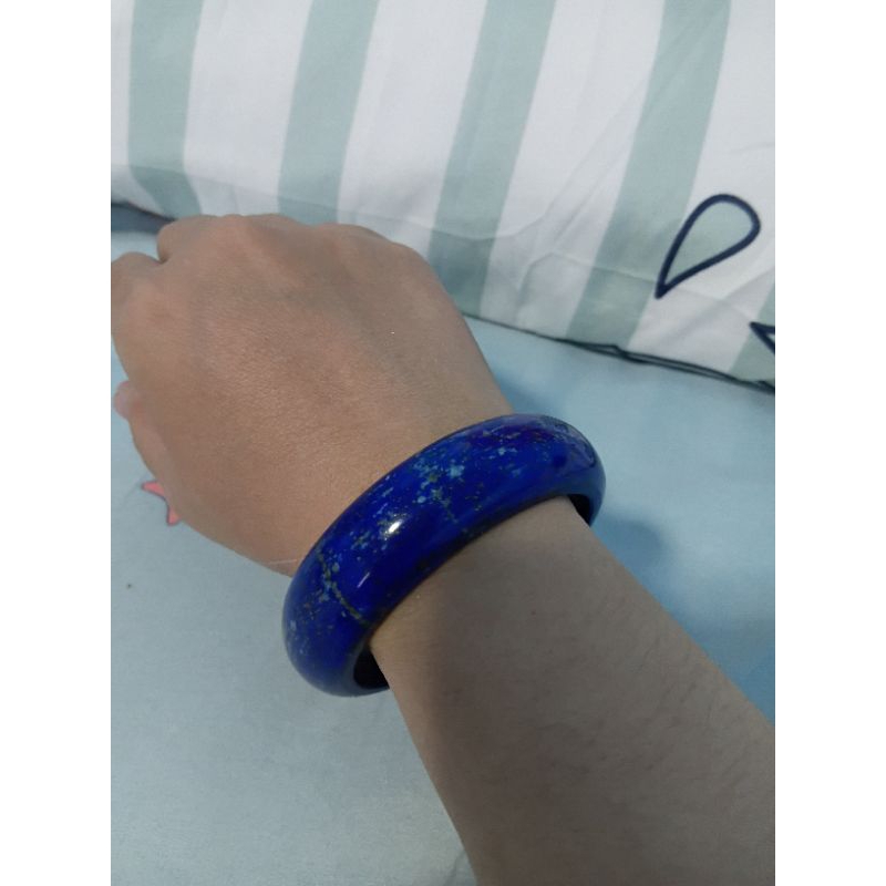 กำไลหินมงคลลาพิส ลาซูรี่ (Lapis Lazuli) แท้