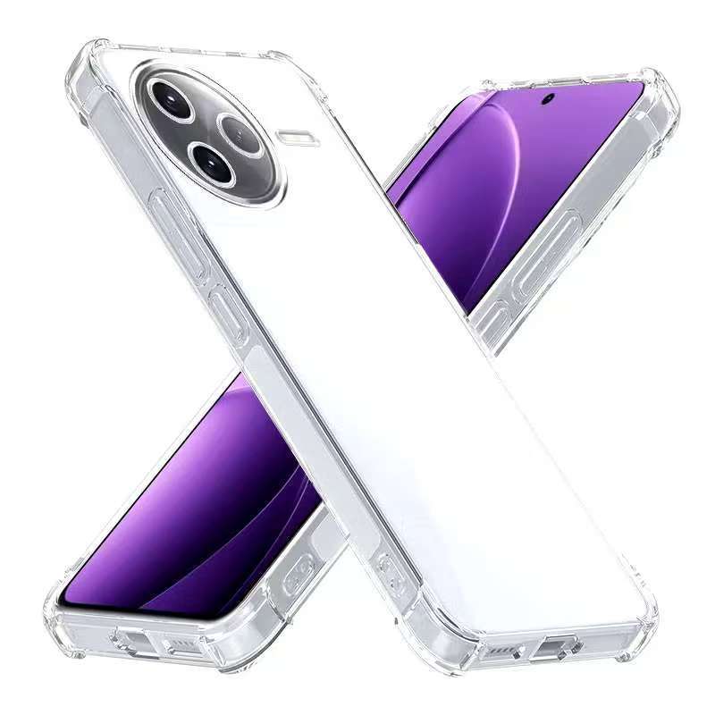 Redmi K80 Ultraตรงรุ่น(ส่งในไทย)เคสTPUใสกันกระแทกแบบคลุมกล้องXiaomi Redmi K80/Redmi K80 Pro Champion