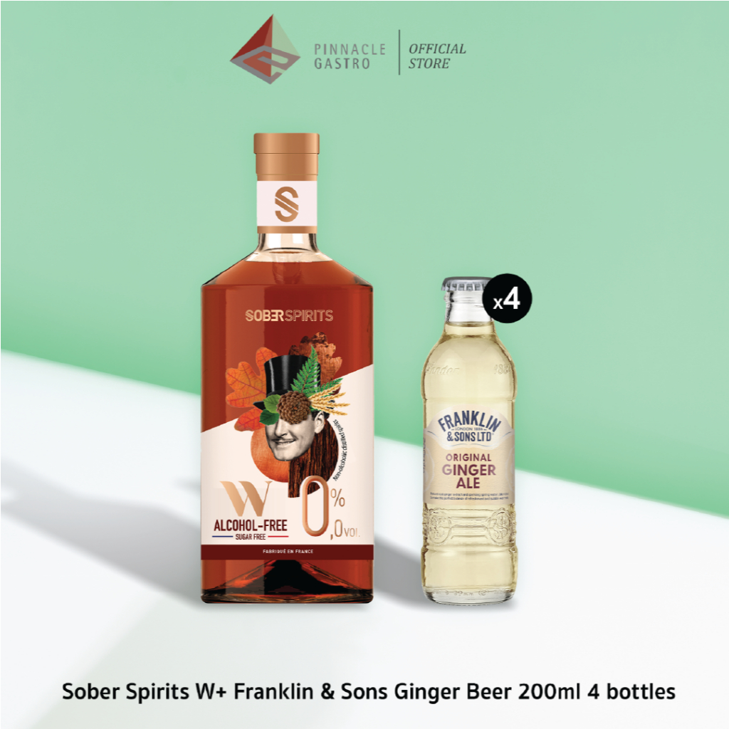 Warmth and spice in every sip (Sober Spirits mixed with Franklin & Sons)