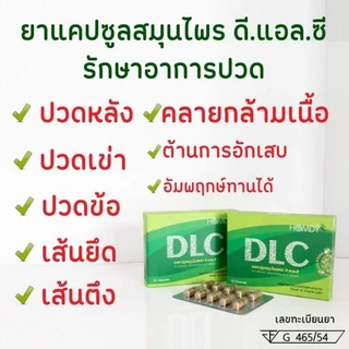 💥ชุดรักษา 5 กล่อง🏵️ DLC ดีแอลซี สมุนไพรรักษาอาการปวด 🚛จัดส่งฟรี‼️☑️ของแท้ 100%