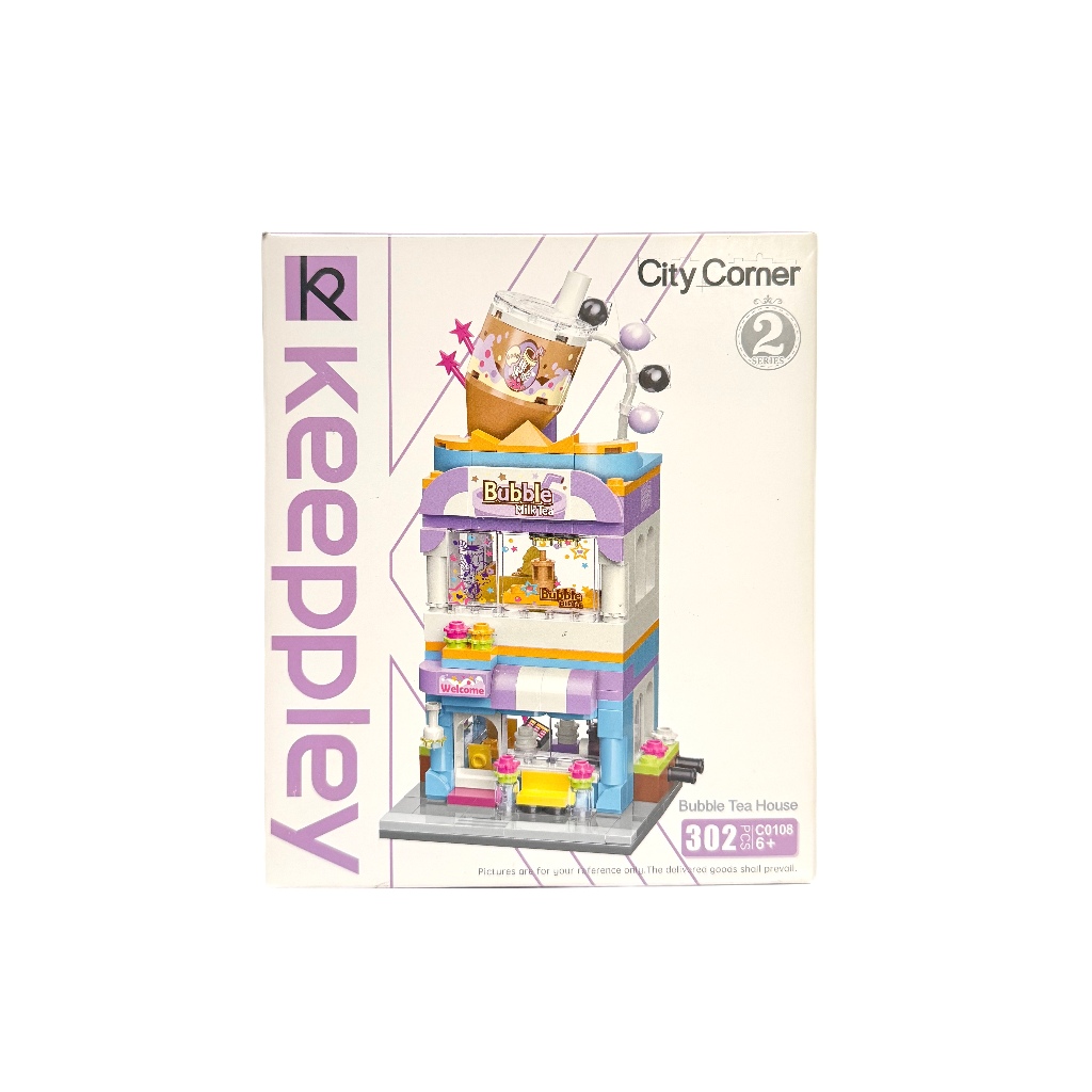 KEEPPLEY ตัวต่อ Bubble Tea House