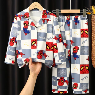 ชุดนอนเด็กลายน่ารักเนื้อผ้าอย่างดี(Cotton)