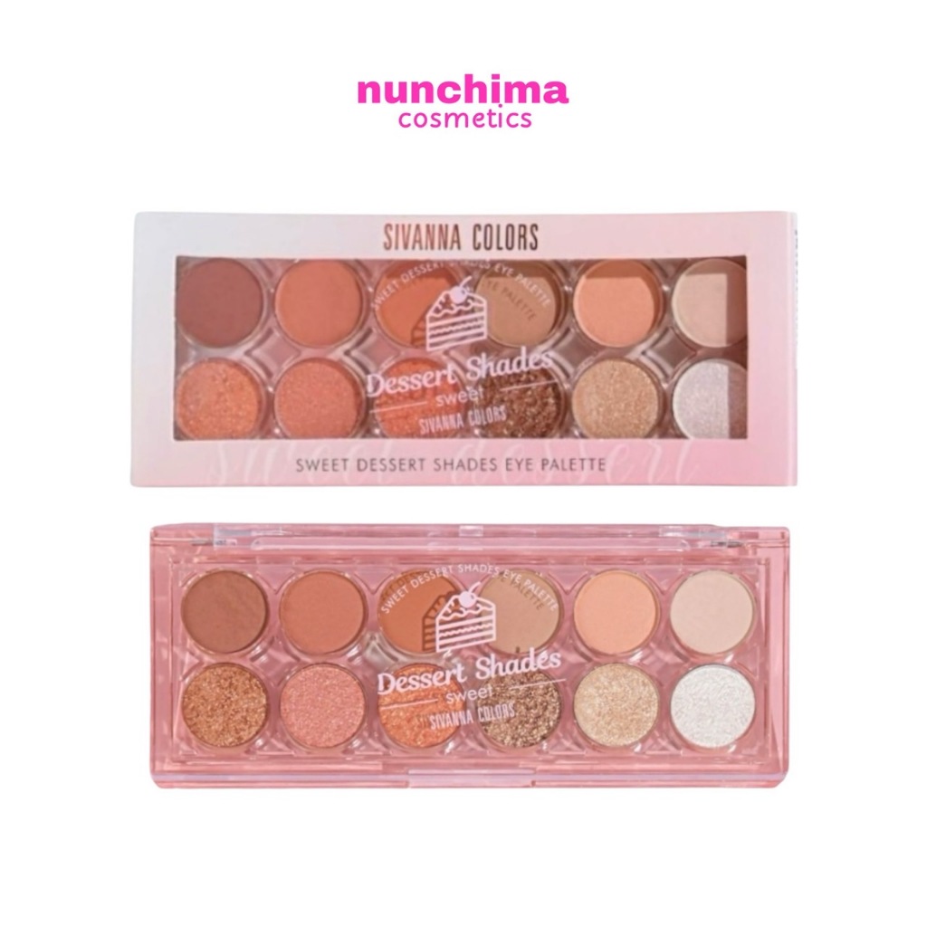 HF725 Sivanna Colors Sweet Dessert Shades Eye Palette ซีเวนน่า คัลเลอร์ส สวีท ดิเซิร์ท เชดส์ อาย พาเลท อายแชโดว์