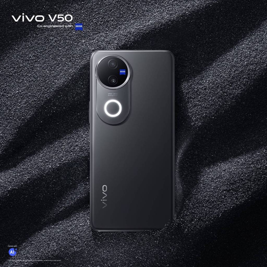 vivo V50 5G ใหม่ล่าสุด ถ่ายได้น้ำได้ มาพร้อมแบต6000แอมป์ สเปคขั้นเทพ ประกันศูนย์2ปีเต็ม