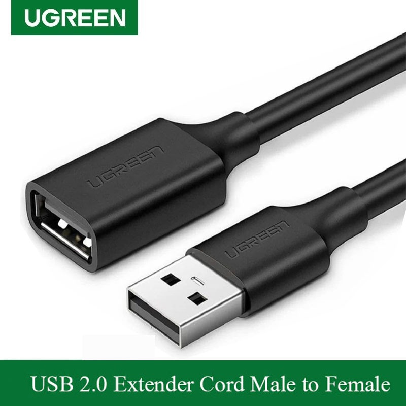 UGREEN US103 USB 2.0 A Male to A Female Extension Cable 1.5M / 3M / 5M Speed up to 480Mbps