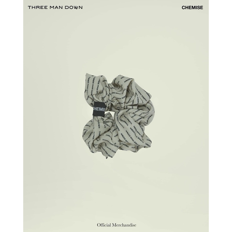 พร้อมส่ง มือ1 แท้100% ยางมัดผม สินค้าในงาน คอนเสิร์ต Threemandown ทรีแมนดาวน์ ยางรัดผม TMD SCRUNCHIE