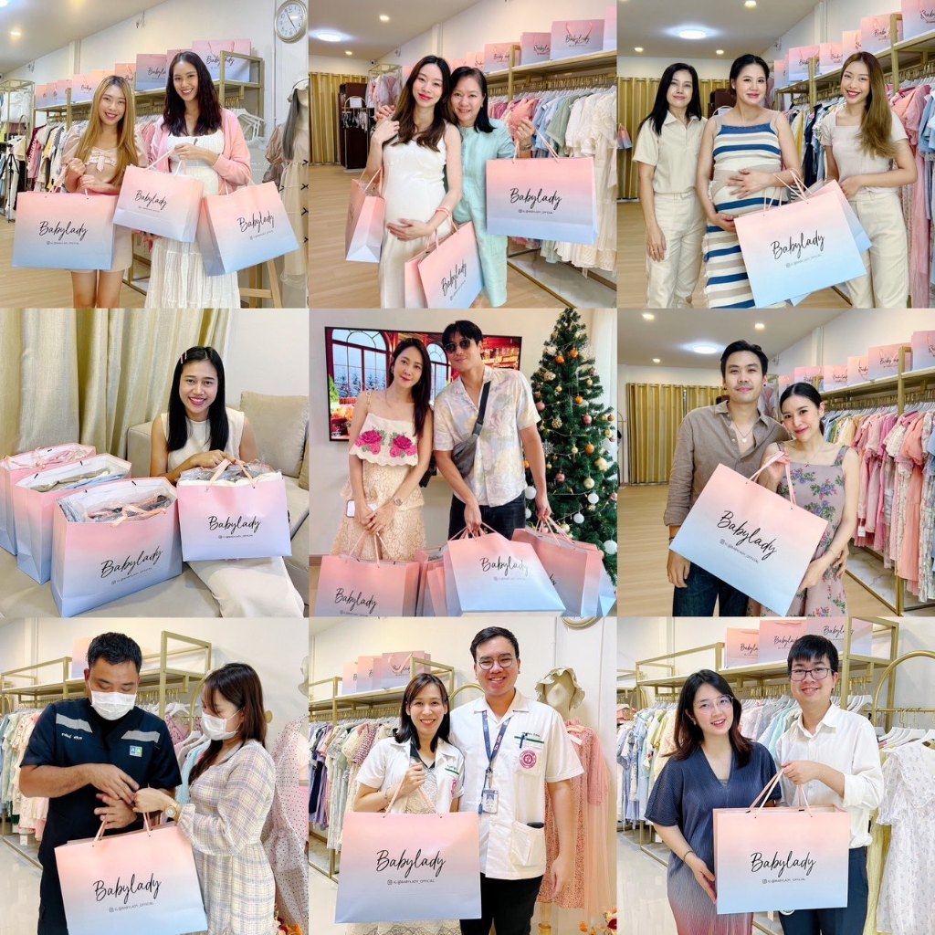 BB 329 กางเกงในสำหรับคนท้อง ผ้าคอตตอนเนื้อนิ่มใส่สบาย มีสายปรับแบบกระดุมเลื่อนได้ตามอายุครรภ์ - รูปที่ 3