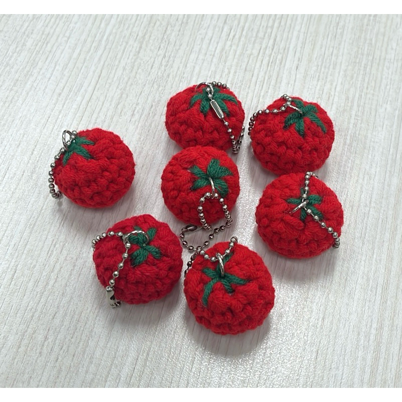 Tomato keychain❕🍅 | 100% handmade