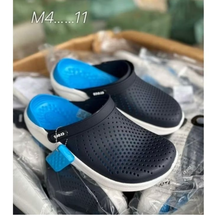 รองเท้าเเตะ Crocs size M4 - M7 (36-40) Crocs Lite Ride ผลิตจากยางอย่างดีนิ่มเบาไม่ลื่นใส่สะอาดเท้า