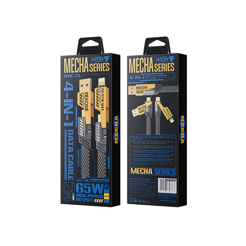 สายชาร์จ4in1Wekomeของแท้❤️