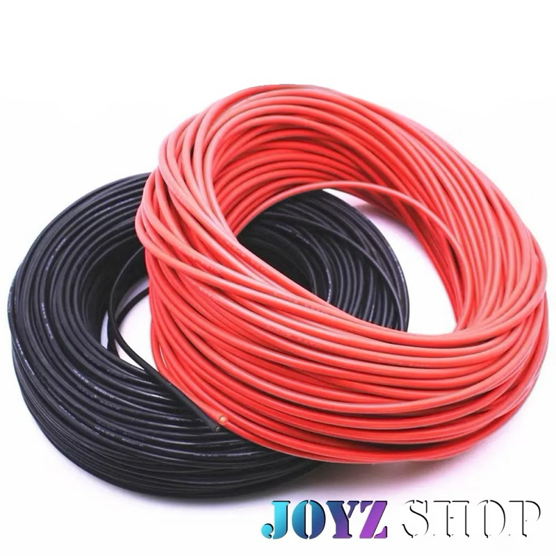 สายไฟซิลิโคนอย่างดี สายอ่อนนุ่ม ทนความร้อนสูง 14awg 16awg 18awg (ราคาต่อเมตร)