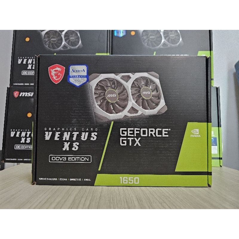 การ์ดจอ GTX 1650 (กล่อง)