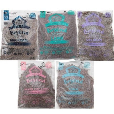 [แบ่งขาย1 kg.ถุงใส] Buzz Beyond อาหารแมวบัซซ์ บียอนด์ Premium Gluten Free อาหารแ