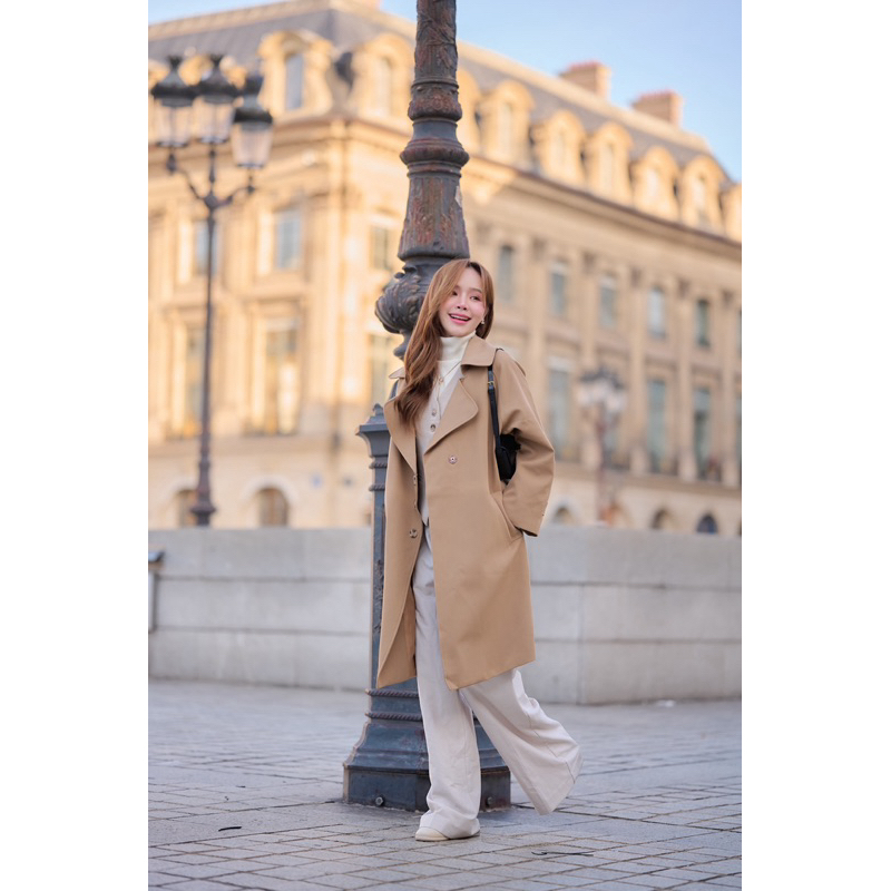 ส่งต่อเสื้อโค้ท Lamignonne ใช้ 1 ครั้ง