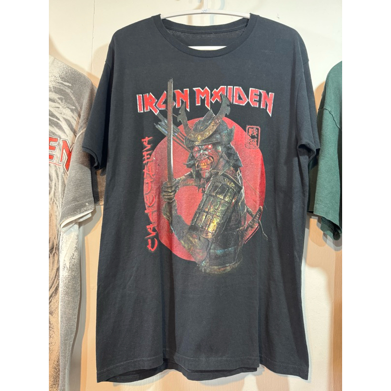 เสื้อวงมือสอง Iron Maiden size 19x27