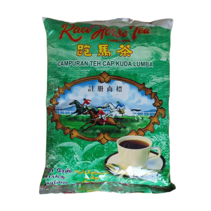 Race Horse tea ชาม้าแข่ง ม้าถุงเขียว 1 กิโลกรัม สำหรับทำชาดำ ชาดำเย็น ชาเย็น นำเข้าจากประเทศมาเลย์เซีย หอมเข้ม กลมกล่อม