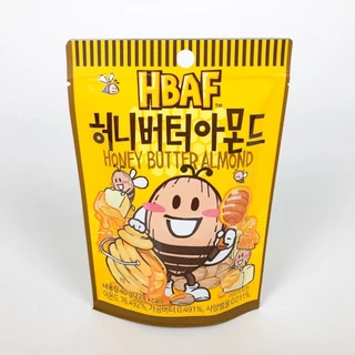 เอชบีเอเอฟ ฮันนี่ บัตเตอร์ อัลมอนด์ 40 กรัม HBAF Almond 아몬드 อัลมอนด์ ถั่ว เกาหลี