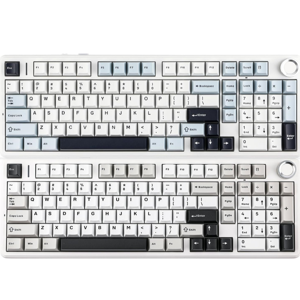 คีย์บอร์ดเกมมิ่งไร้สาย AULA F99 PRO Gasket Mechanical Keyboard คีย์ไทย แบต 8,000mAh F99Pro