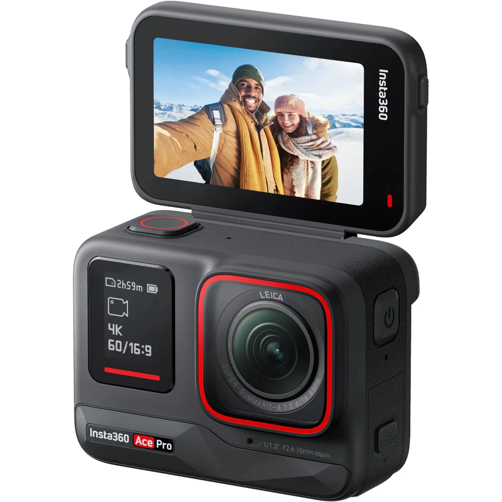 Insta360 - Ace Pro AI-Powered Waterproof Action Camera - Black thumbnail 5