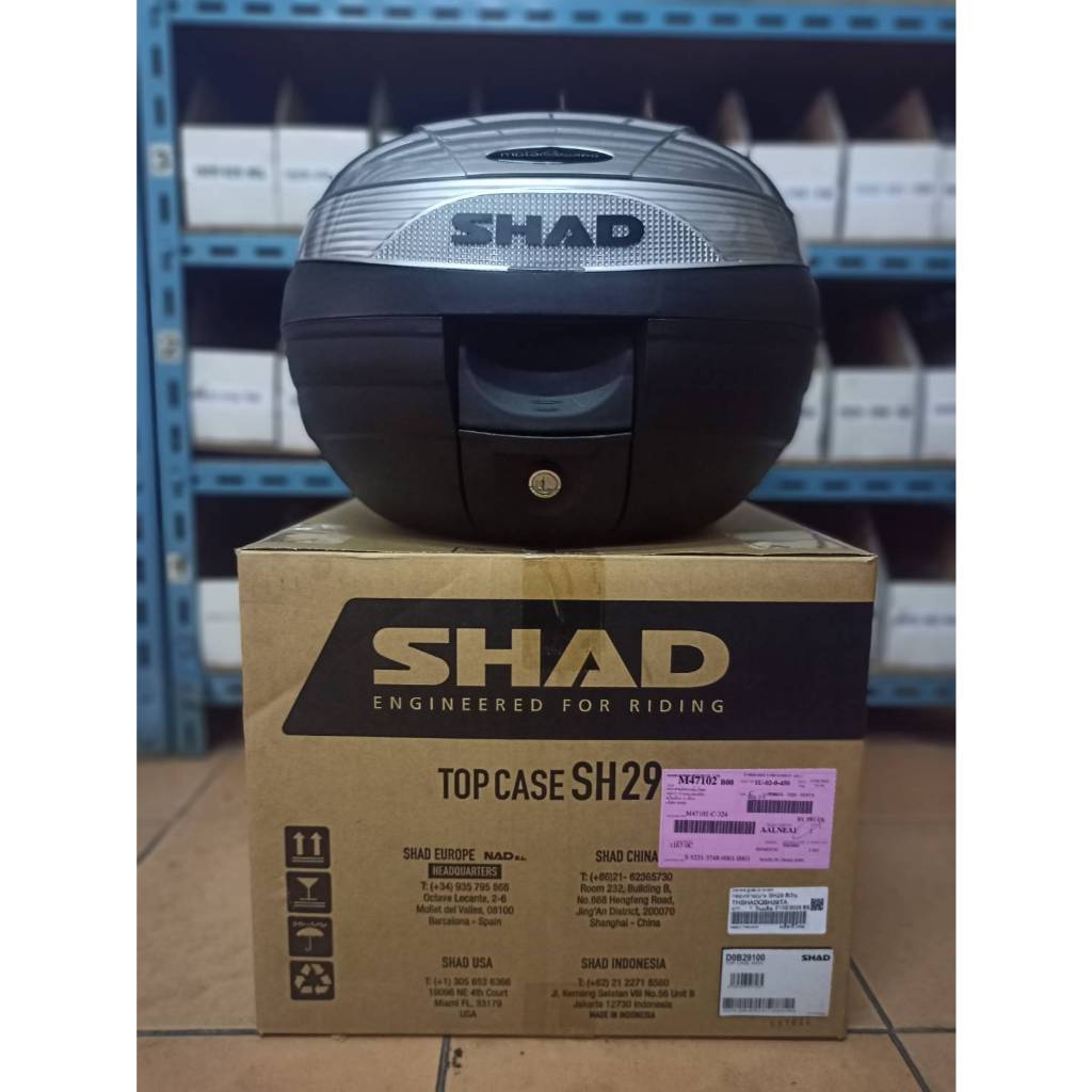 กล่องท้ายเบาะ SH29 สีเงิน THSHADQSH29TA