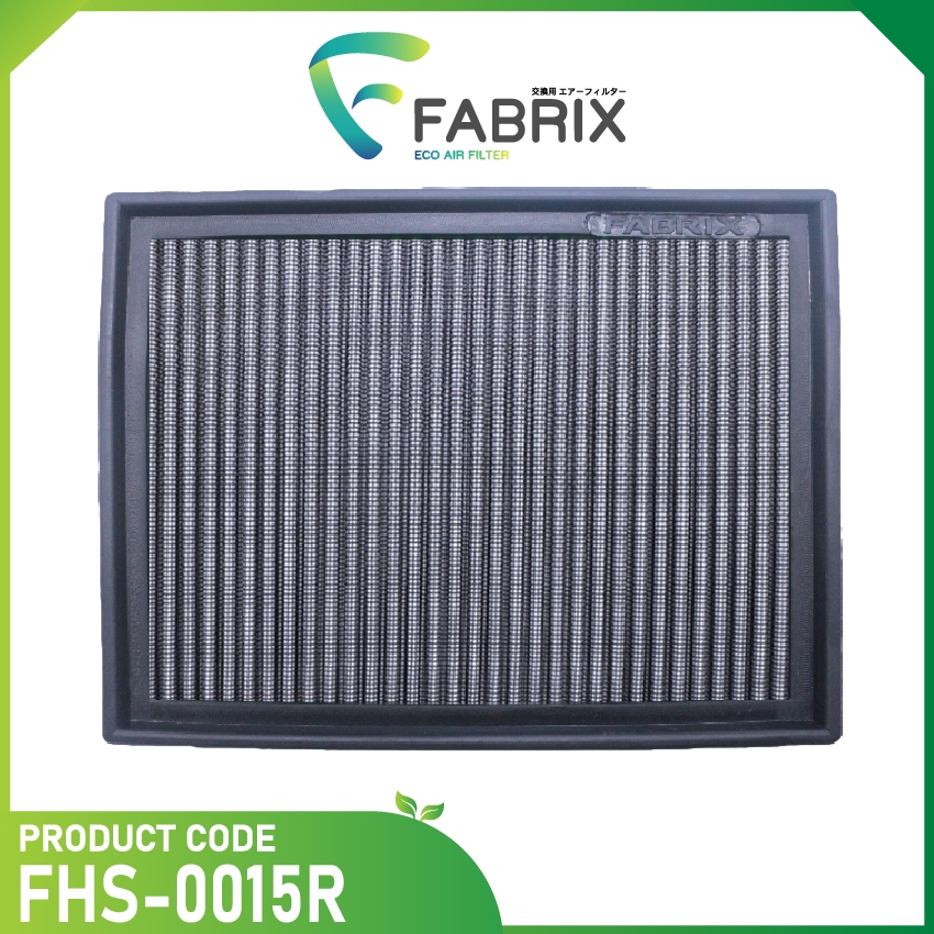Fabrix Eco กรองอากาศรถยนต์ BMW ( 320 323 325 328 520 523 525 528 530 728 M3 X3 Z3 Z4 ) FHS-0015R