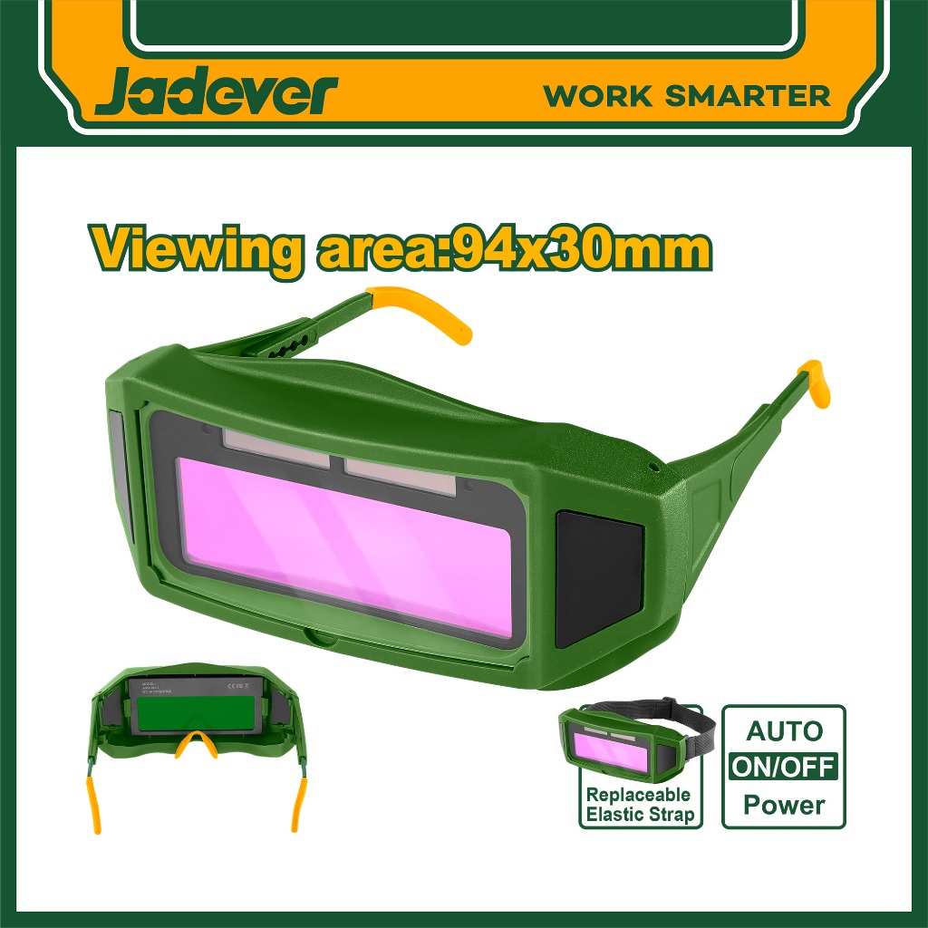 แว่นตาเชื่อมกรองแสงอัตโนมัติ JADEVER JDWA1501