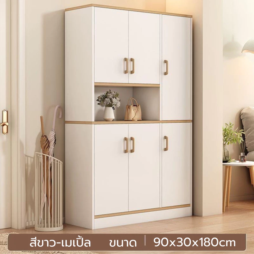 ตู้วางของในห้องครัว วางไมโครเวฟ ขนาด 60/90 ซม thumbnail 10