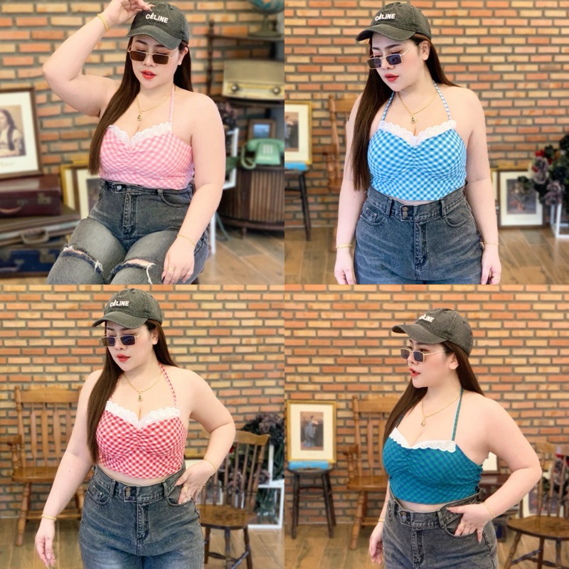 DB-S2H1🌹 เสื้อสม็อคหลังผ้าทอคอตต้อน สม็อคหลัง ผูกคอ