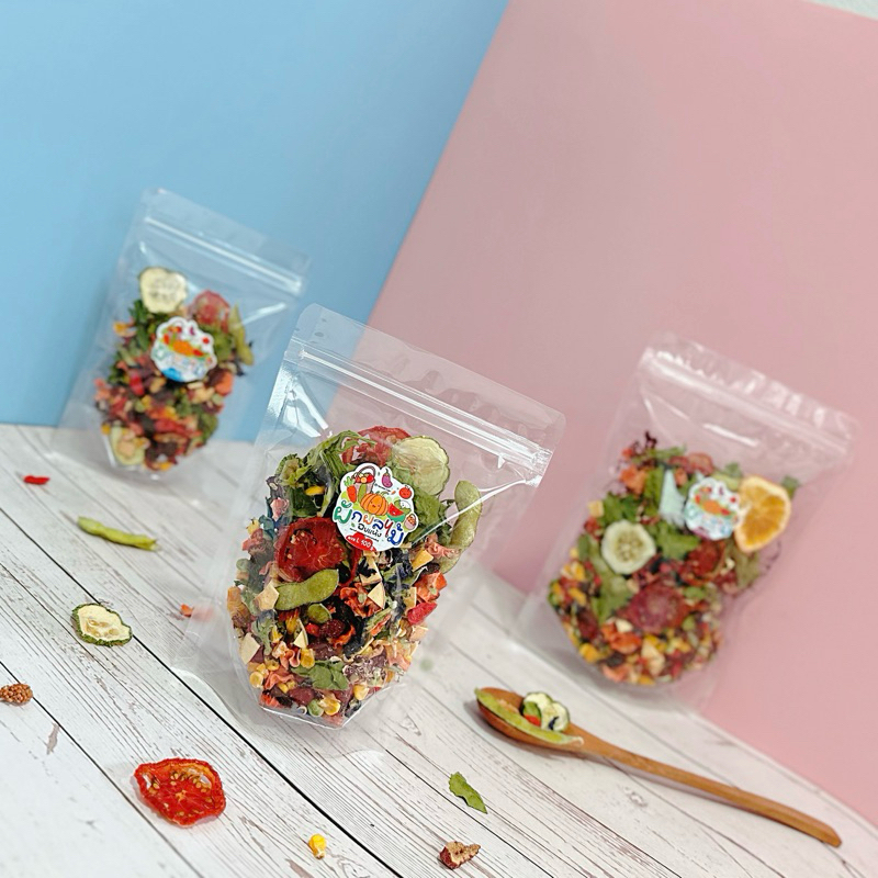 ผักผลไม้อบแห้ง Fruit&Veg XL 200 g. สำหรับสัตว์ฟันแทะ
