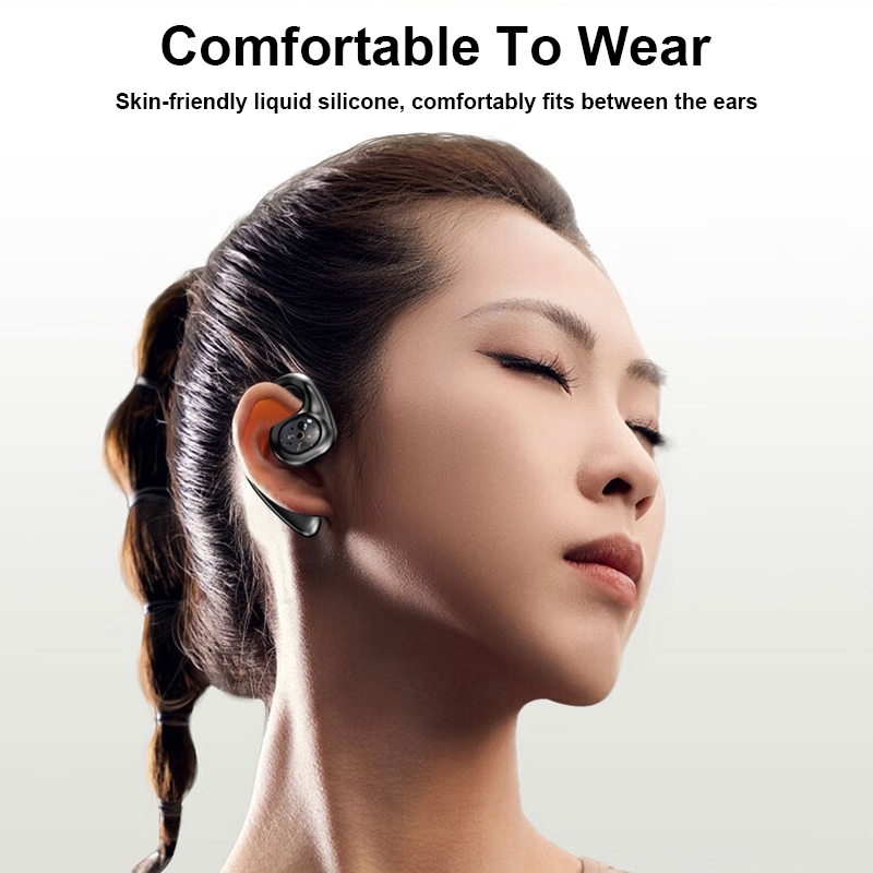 MeeGoo หูฟังบลูทูธ Y3 เทคโนโลยี Bluetooth 5.4 ใหม่ล่าสุด พร้อมที่เกี่ยวหู หูฟังบลูทูธแบบเกี่ยวหู สวมใส่ได้ แบตเตอรี่ใช้ง